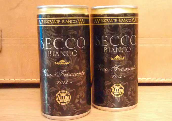 LIDL Allini Secco Bianco Vino Frizzante 2012