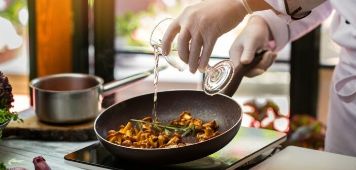 Kochen mit edlen Weinen