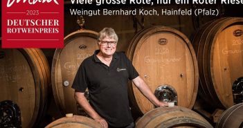Weingut Bernhard Koch gewinnt Titel 'Roter Riese' in Pfalz (Foto: Intervinum AG)