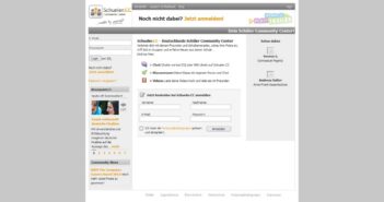 Schülernetzwerk mit Herzblut entwickelt (Foto: Screenshot, archive.org)